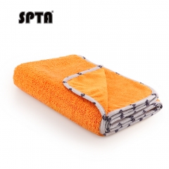 SPTA MT032 Coral Velvet Car Drying Towel 900GSM 60.5x78.5cm For Drying Cars, Trucks, and SUVS Super-soft Microfiber Towel