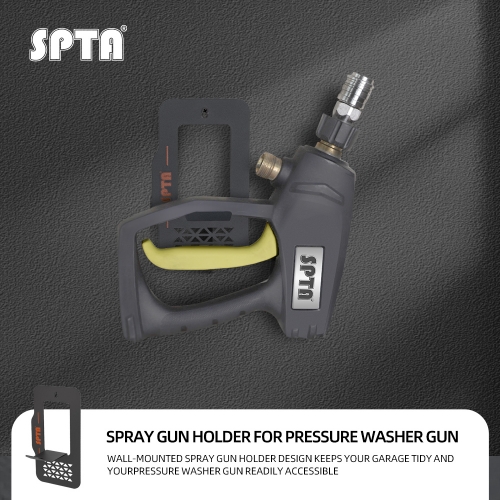 SPTA Spray Gun Holder for Pressure Washer Gun Quick Wall Mounted