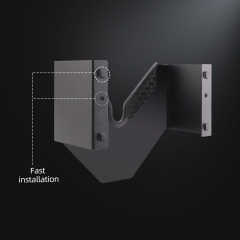 SPTA V-Shape Machine Polisher Wall Holder,Organizer, For Dual Action & Rotary Polishers for Mobile Detailing, Detailing Storage