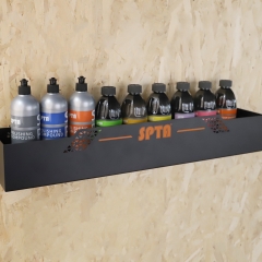 SPTA OT033 Chemical Liquid Storage Rack Easy Installation Wall Mounted Organization Tool for Car Detailing Garage and Workshop