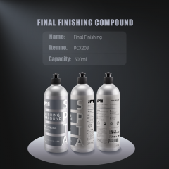 SPTA 500ml Final Finishing Compound Scratch Remover High-end Liquid Car Wax Color Enhance Polishing Glaze Liquid