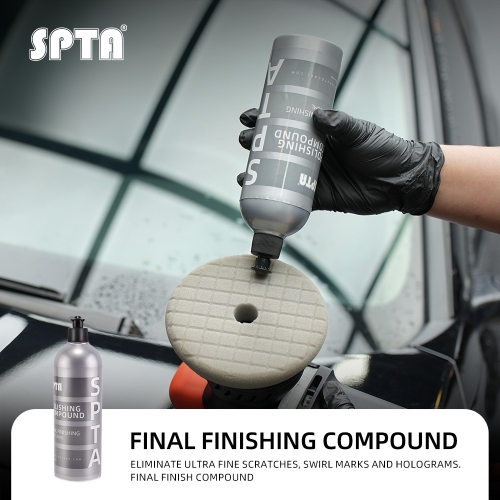 SPTA 500ml Final Finishing Compound Scratch Remover High-end Liquid Car Wax Color Enhance Polishing Glaze Liquid