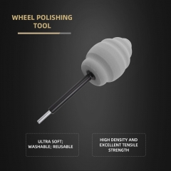 SPTA Ball Buster Wheel and Rim Polisher System (Drill Attachment) Polishing Ball For Tires Wheel Hub Polishing and Cleaning