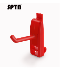SPTA OT024 Scraper Red Hook Made With Plastic Bristle For Holding Various Tools&Sprayer and Microfiber Cloth