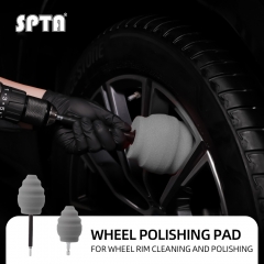 SPTA Ball Buster Wheel and Rim Polisher System (Drill Attachment) Polishing Ball For Tires Wheel Hub Polishing and Cleaning