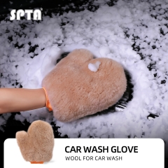 SPTA New Thick Wool Washing Mitt Soft Cleaning Mitt for Car Washing