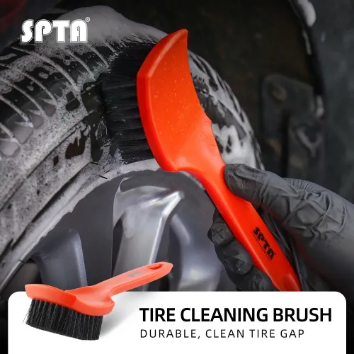 SPTA Hard PP Hair Tire Cleaning Brush Multifuctional Washing Brush For Auto Cleaning