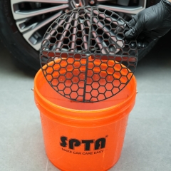 SPTA Grit Guards Universal Pad Washer Kit - Wash Bucket Filter Remove Dirt and Debris from Polishing pads for Car Wash, Black