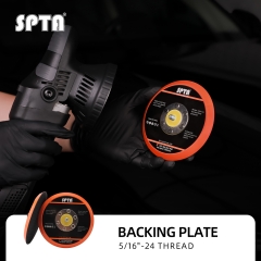 SPTA Backer Backing Plate Pad 5inch/6inch Hook&Loop For Air Sander Dual Action Car Polisher Buffing