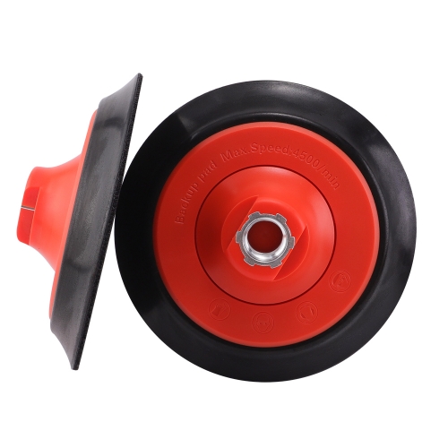 SPTA 5"/6" Backing Plate Backer Pad Hook&Loop DA Car Polishing Buffing Buffer Pad
