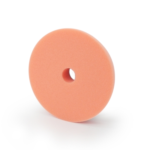 SPTA 3"/5"/6" T40 Orange Medium-Cut Foam Polishing Pad For DA/RO Car Polisher To Remove Light Cutting Pad ,Remove 2000# Sanding Disc Marks ,Fine Scratches & Light Oxidation High-Cut Foam Pad