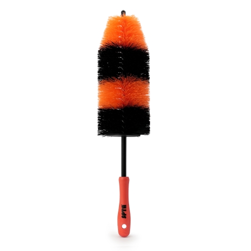 SPTA Straight handle Car Rim & Wheel Cleaning Brush Car Detail Brush Made With PP Bristle For Cars & Trucks & SUV