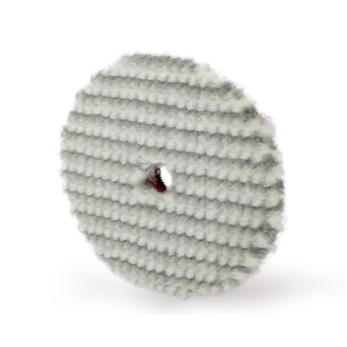 SPTA 3"/5"/6" Light Cut Short Wool Polishing Pad RO/DA Polisher Buffing Pad for Car Polisher Remove 1500#-2000# Sanding Marks