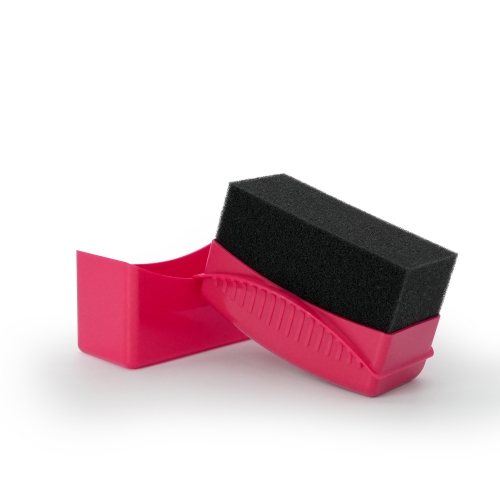 SPTA Dressing&Protectant Applicator Easy-to-Grip Soft Applicator Tire Gloss Dressing Pad Car Clean Foam Sponge