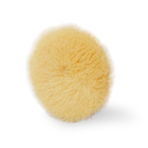 SPTA 3"/5"/6" inch Wool Polishing Pad, T140 Yellow Heavy Cut Wool Pad to Remove 1200#/1500# Sanding Disc Marks, Deep Scratches, Orange Peel and Heavy Oxidation for Automotive, Car, RV, Motorbike & Boat