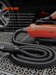 SPTA New 3000W Double Motor Car Air Blower Auto Detailing Dryer Blower