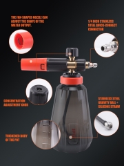 SPTA CS002 1Pc 335*150*125mm Car Foam Cannon,Pressure Washer Nozzle Tips, Foam Sprayer Cordless Pump Foam Cannon