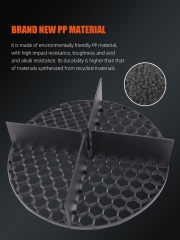 SPTA Grit Guards Universal Pad Washer Kit - Wash Bucket Filter Remove Dirt and Debris from Polishing pads for Car Wash, Black