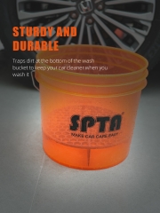 SPTA Grit Guards Universal Pad Washer Kit - Wash Bucket Filter Remove Dirt and Debris from Polishing pads for Car Wash, Black