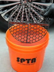 SPTA Grit Guards Universal Pad Washer Kit - Wash Bucket Filter Remove Dirt and Debris from Polishing pads for Car Wash, Black