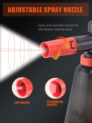 SPTA CS002 1Pc 335*150*125mm Car Foam Cannon,Pressure Washer Nozzle Tips, Foam Sprayer Cordless Pump Foam Cannon