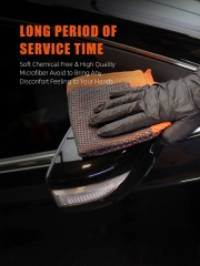 SPTA Car Clay Towel Auto Detailing Scratch Removing Clay Bar Cloth for Car Detailing, Polishing and Removing Paint Contaminants