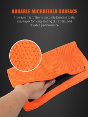 SPTA Clay Bar Towel Auto Care Fine Grade Microfiber Clay Towel Automotive Detailing Towel Clay Bar Alternative For Car Detailing