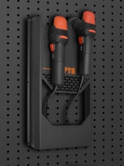 SPTA Dual Machine Polisher Wall Holder, Organizer for Dual Action & Rotary Polishers for Mobile Detailing, Detailing Storage