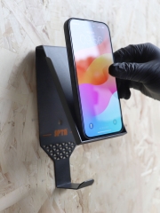 SPTA Phone & Headphone Holder,Mobile & Garage Wall-Mounted Organizer, Durable, Anti-Corrosive For Car Care Detailing Accessories