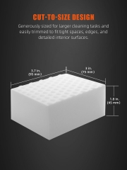 SPTA Magic Sponges Cleaning Eraser,10 Pack Melamine Sponge Foam Pads,Multi-Functional Household Cleaning Kitchen Dish Sponge for Furniture,Bathroom,Bathtub, Sink,Floor, Baseboard, Wall Cleaner