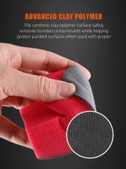 SPTA Auto Care Magic Clay Bar Pad Car Wash Sponge Clay Auto Detailing Cleaning Sponge Block Pad Paint Wash Clay