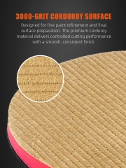 SPTA Car Orange-peel Removal Buffing Polishing Pad Denim Pad 3000 Grit 3