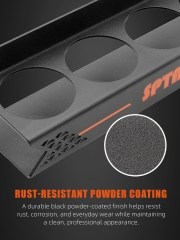 SPTA Ceramic Coating Holder 4 Bottles, 50ml to 100ml BLACK Metal Ceramic Coating Holder Spray Bottle Rack
