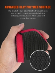 SPTA Car Cleaning Sponge Paint Magic Clay Car Care Paint Cleaner Bar Block Speed Clay Applicator For Waxing ​Auto Detailing Tool