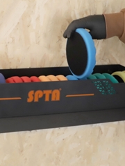 SPTA OT035 Polishing Pad Storage Rack Easy Installation Wall Mounted Organization Tool for Car Detailing Garage and Workshop