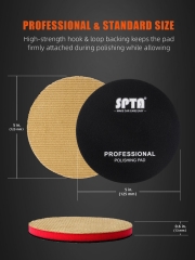 SPTA Car Orange-peel Removal Buffing Polishing Pad Denim Pad 3000 Grit 3