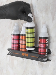 SPTA Ceramic Coating Holder 4 Bottles, 50ml to 100ml BLACK Metal Ceramic Coating Holder Spray Bottle Rack