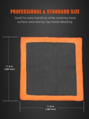 SPTA Clay Bar Towel Auto Care Fine Grade Microfiber Clay Towel Automotive Detailing Towel Clay Bar Alternative For Car Detailing