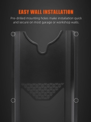 SPTA Single Wall Holder for For Universal Dual Action & Rotary Polishers Suitable for Mobile Detailing Detailing Storage