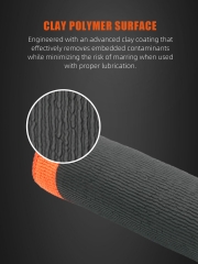 SPTA Clay Bar Towel Auto Care Fine Grade Microfiber Clay Towel Automotive Detailing Towel Clay Bar Alternative For Car Detailing
