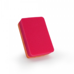 SPTA WF007 Ceramic Coating Sponge Applicator 120*80*35mm Orange For Removing Paint Overspray Without Scratcing Surfaces
