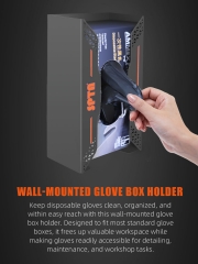 SPTA Glove Box Holder Auto Detailing Gloves Storage Tool Quick Wall Mounted