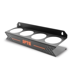 SPTA Ceramic Coating Holder 4 Bottles, 50ml to 100ml BLACK Metal Ceramic Coating Holder Spray Bottle Rack
