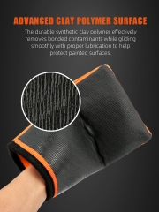 SPTA Clay Bar Mitt Clay Bar Wash Mitt Clay Eraser Mitt For Car Detailing Auto Detailing Clay Bar Glove