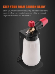 SPTA Universal Foam Cannon Holder - Snow Master Foam Canon Holder - Premium Car Detailing Accessories and Supplies