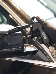 SPTA Air Blow Gun Car Interior Cleaning Gun High Pressure Car Detailing Cleaning Tool with Nozzle and Auto Detailing Dusting Brush for Quickly Blasts Dirt and Dust from Surface