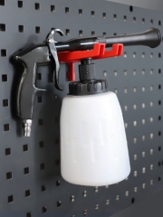 SPTA OT023 Scraper Red Hook Made With Plastic Bristle For Holding Various Tools&Sprayer and Microfiber Cloth