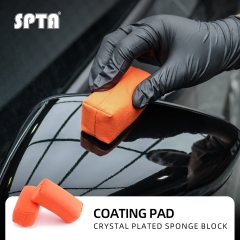 SPTA Car Crystal Plated Sponge Block Coating Sponge Pad Special Sponge For Car Crystal Plating Soft Coating Pad
