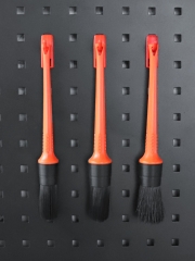 SPTA OT024 Scraper Red Hook Made With Plastic Bristle For Holding Various Tools&Sprayer and Microfiber Cloth