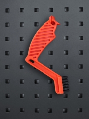 SPTA OT025 Medium Hook Plastic Red Hook Made With Plastic Bristle For Holding Various Tools&Sprayer and Microfiber Cloth